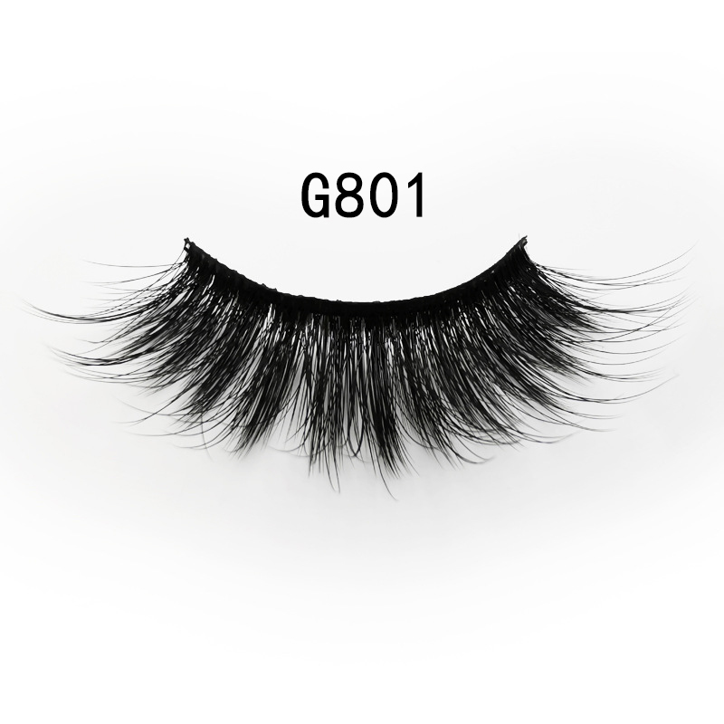 Fashion5 Pairs Of 3d Mink Natural Thick Eyelashes display picture 2