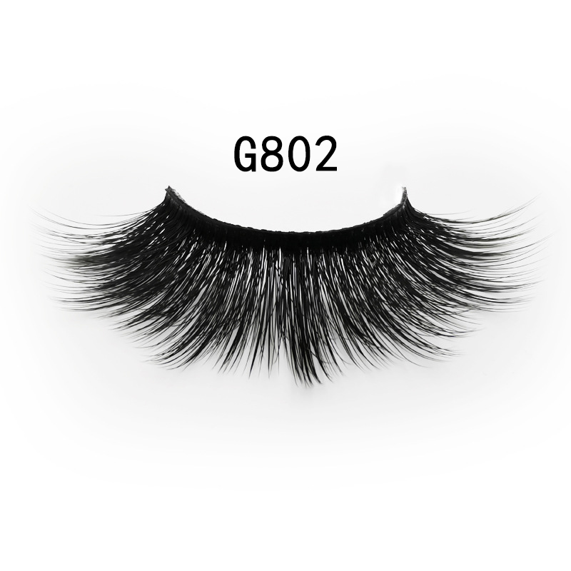 Fashion5 Pairs Of 3d Mink Natural Thick Eyelashes display picture 3
