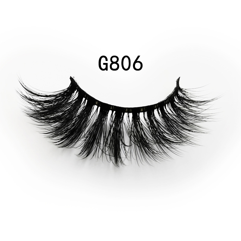 Fashion5 Pairs Of 3d Mink Natural Thick Eyelashes display picture 6