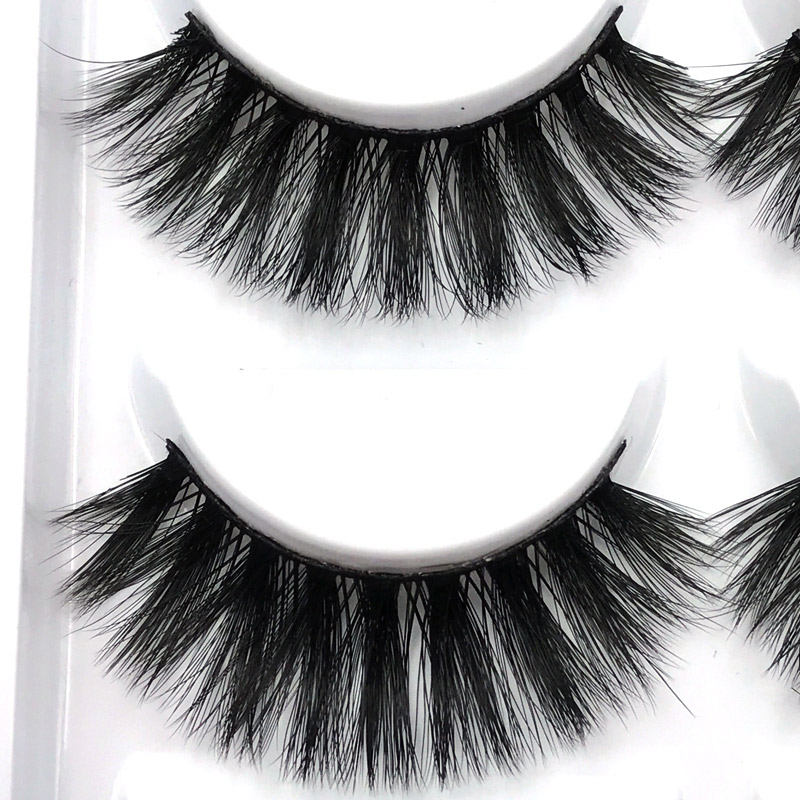 Fashion5 Pairs Of 3d Mink Natural Thick Eyelashes display picture 17