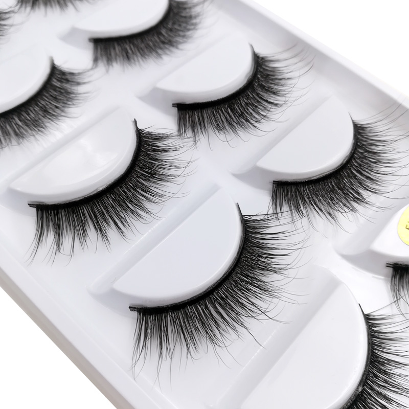 Fashion5 Pairs Of 3d Mink Natural Thick Eyelashes display picture 25