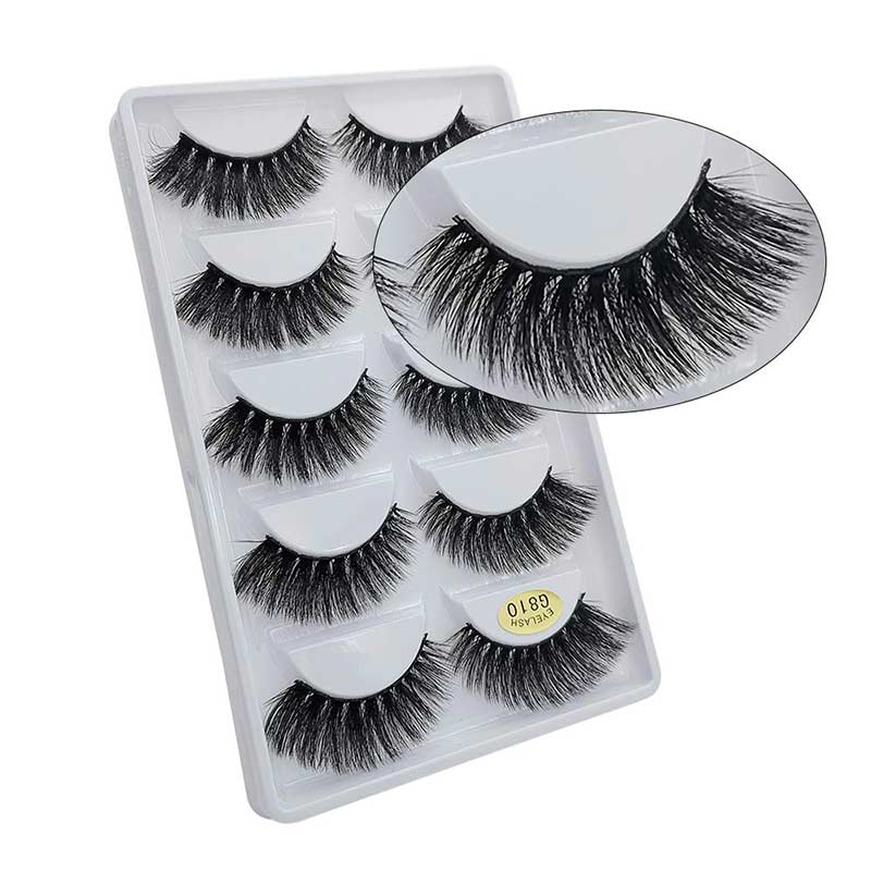 Fashion5 Pairs Of 3d Mink Natural Thick Eyelashes display picture 40