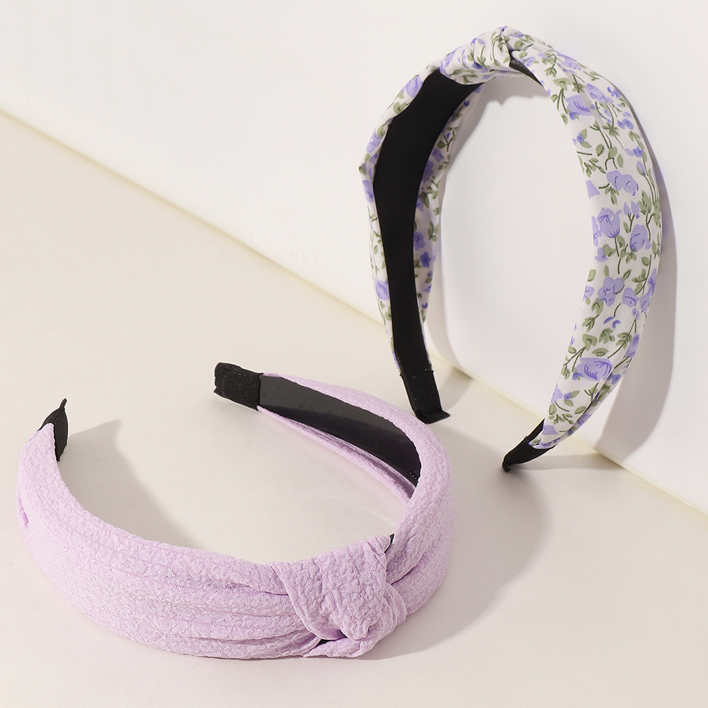 Korean Floral Bowknot Hair Band display picture 4