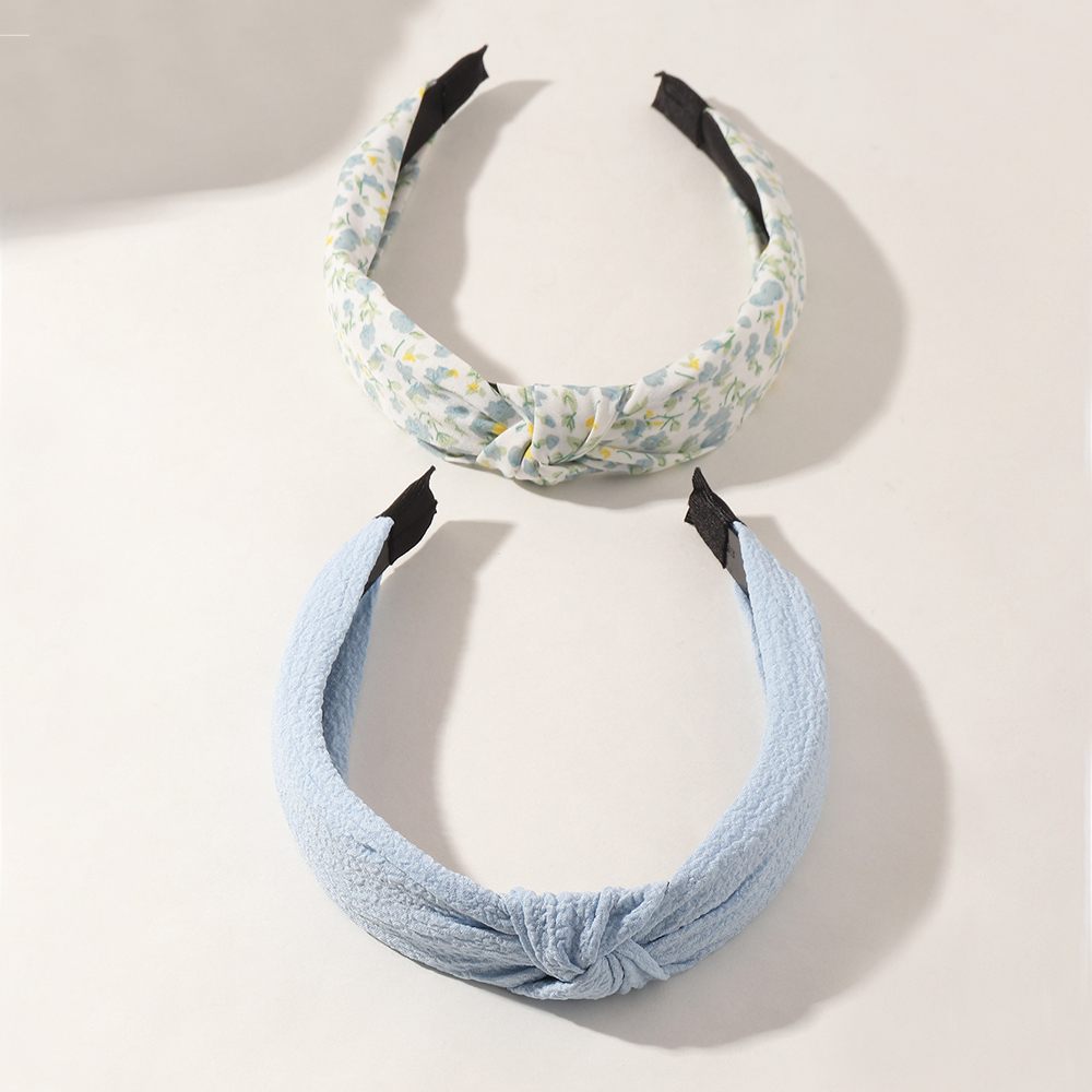 Korean Floral Bowknot Hair Band display picture 8