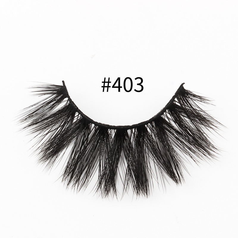 Fashion 3d Imitation Mink Hair Thick Natural Eyelashes 10 Pairs display picture 5