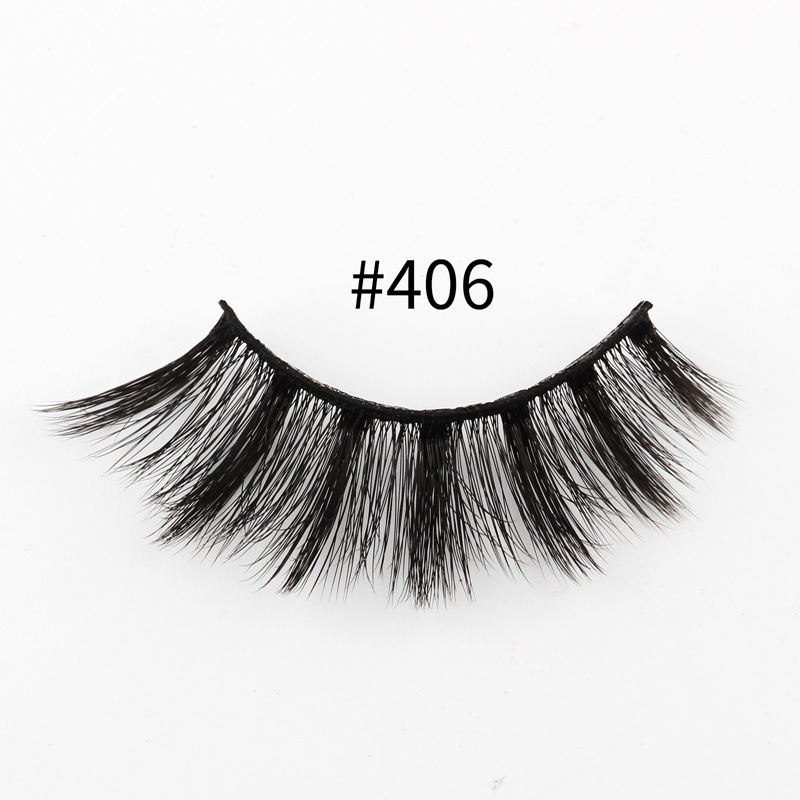 Fashion 10 Pairs Natural Nude Makeup Eyelashes display picture 20