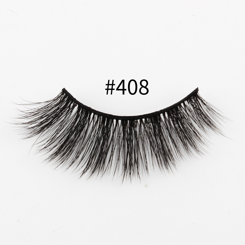 Fashion 10 Pairs Natural Nude Makeup Eyelashes display picture 24