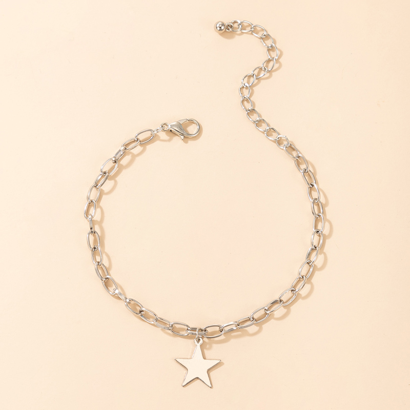 Nihaojewelry Simple Five-pointed Star Bracelet Wholesale Jewelry display picture 3