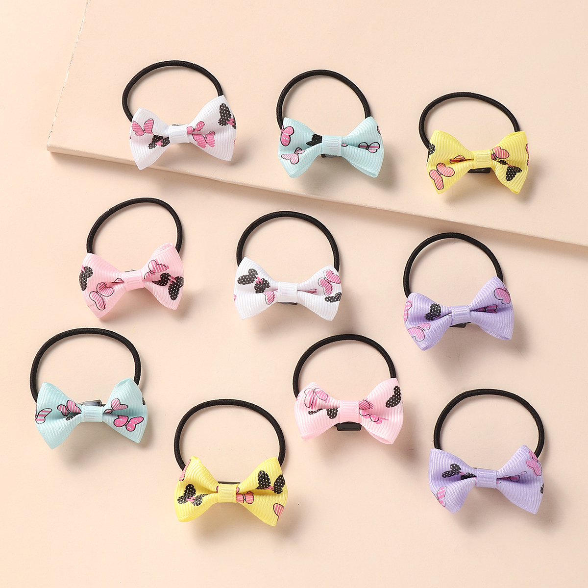 Nihaojewelry Korean Style Bow Children's Hair Rope Wholesale Jewelry display picture 1