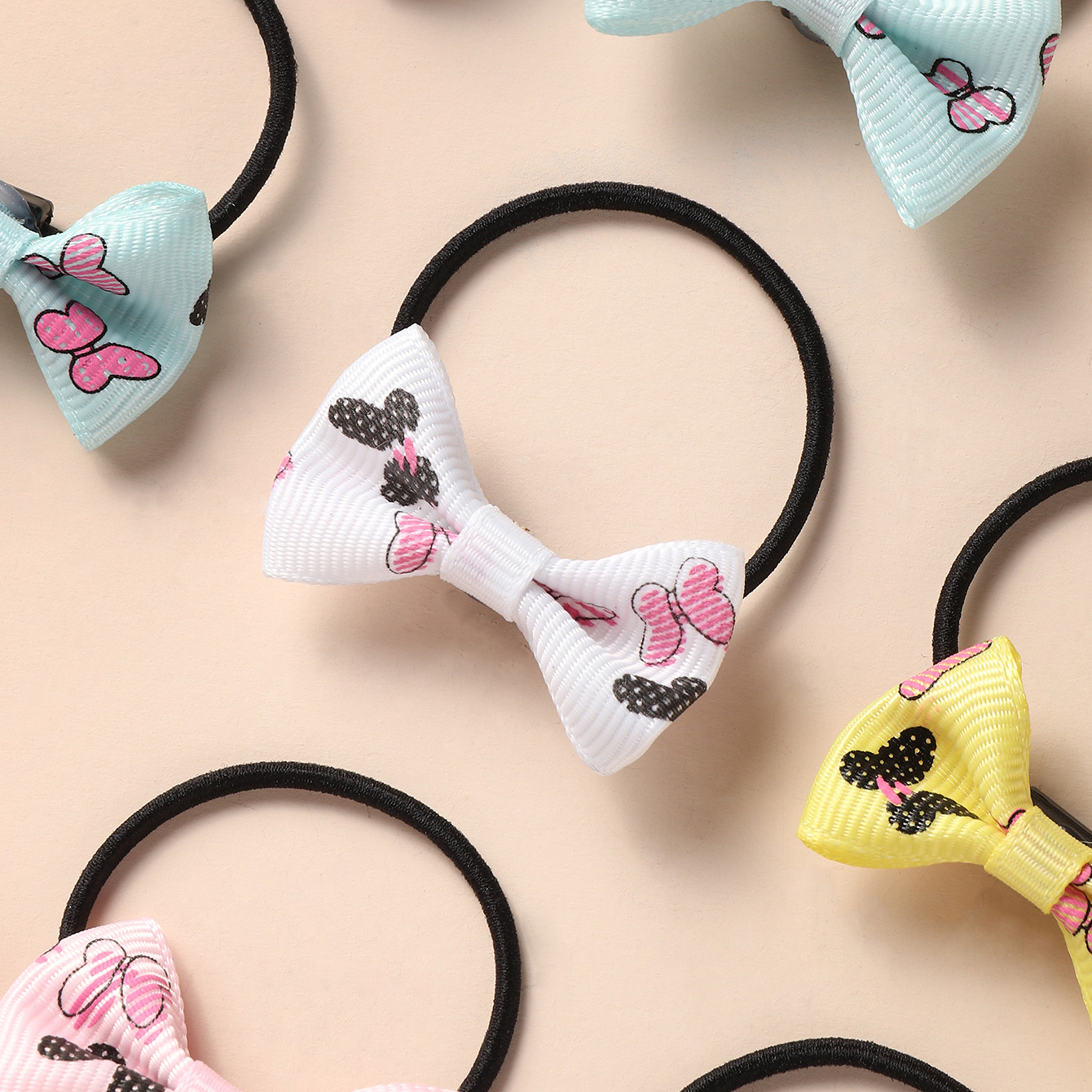 Nihaojewelry Korean Style Bow Children's Hair Rope Wholesale Jewelry display picture 2