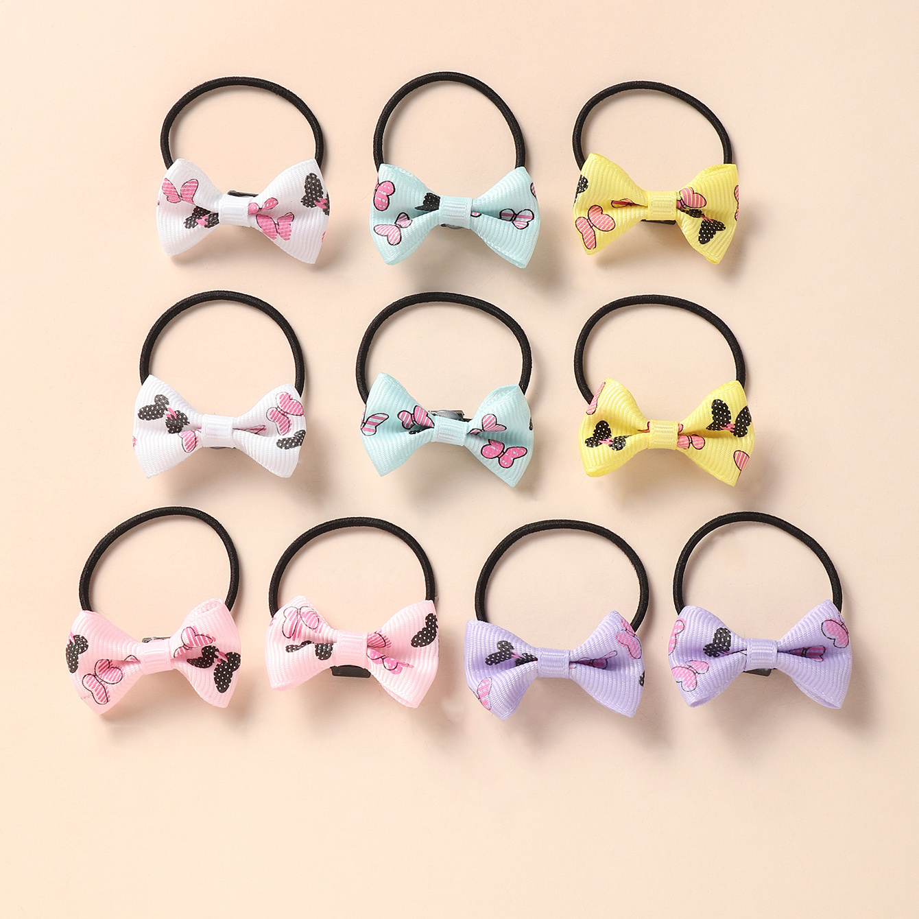 Nihaojewelry Korean Style Bow Children's Hair Rope Wholesale Jewelry display picture 3