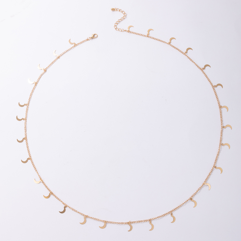 Nihaojewelry Jewelry Wholesale New Moon Tassel Waist Chain display picture 1