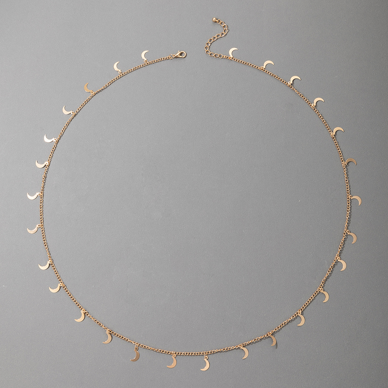 Nihaojewelry Jewelry Wholesale New Moon Tassel Waist Chain display picture 6
