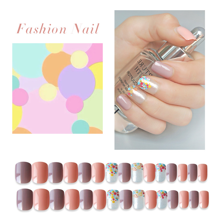 Simple 30 Pieces Of Wearable Nail Pieces display picture 1