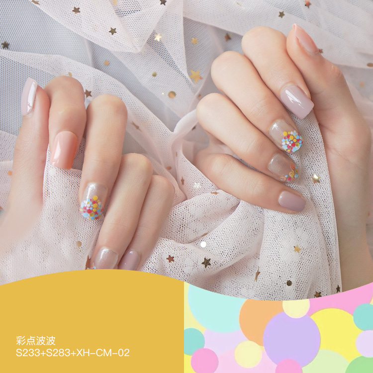 Simple 30 Pieces Of Wearable Nail Pieces display picture 2