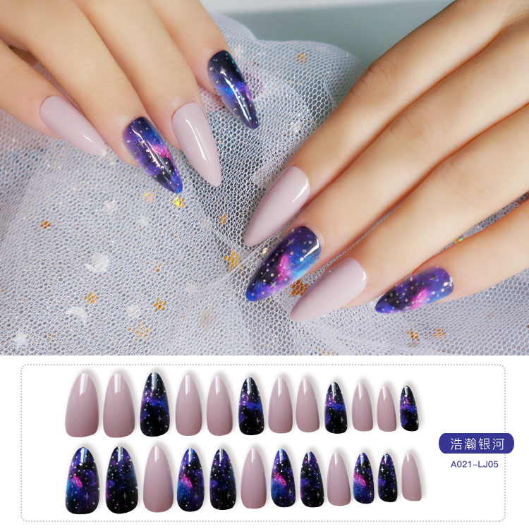 Fashion Metal New Color Printing Gilt Craft Water Drop Nails display picture 1