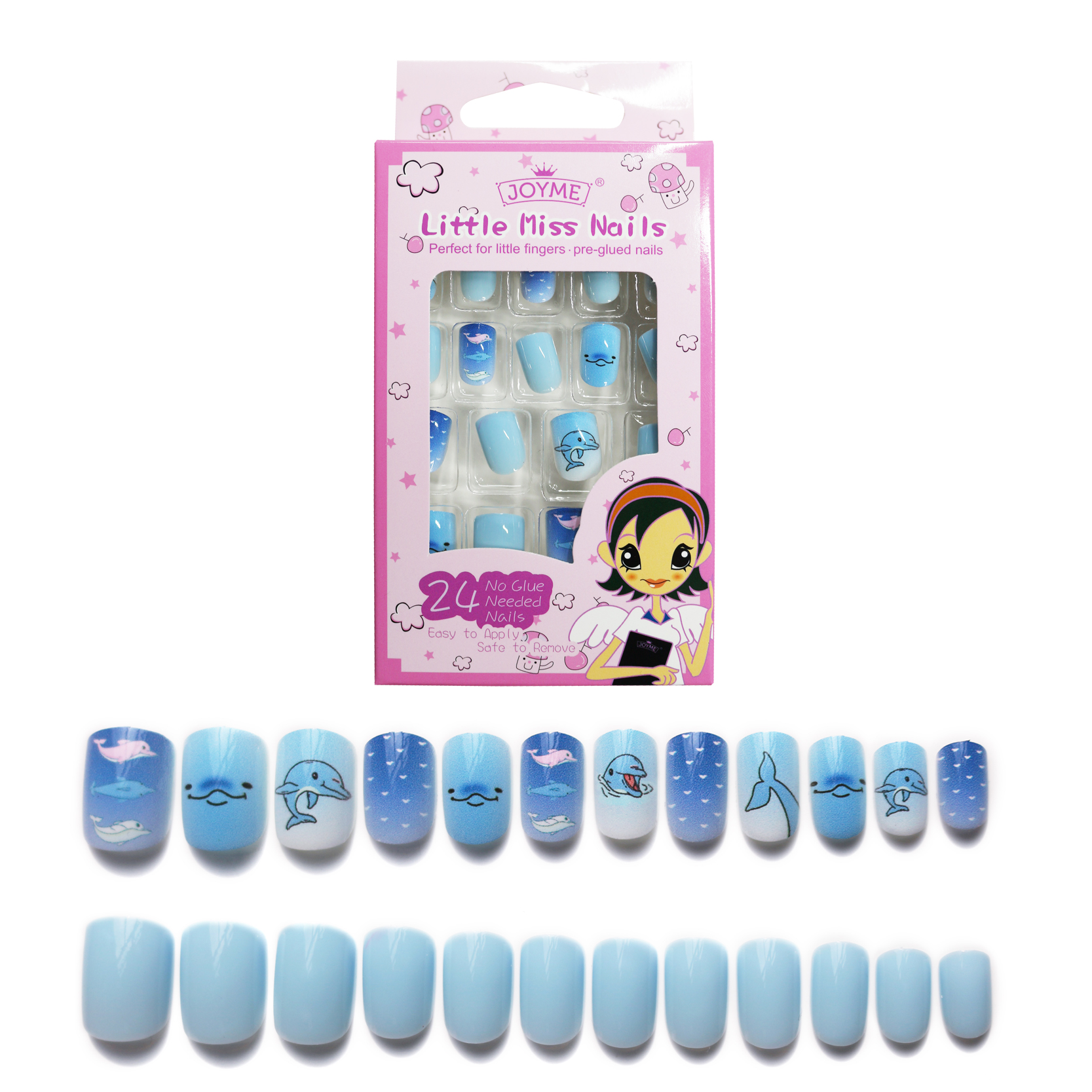 Autocollant D&#39;ongle De Morceau D&#39;ongle De Mode Pour Enfants display picture 4