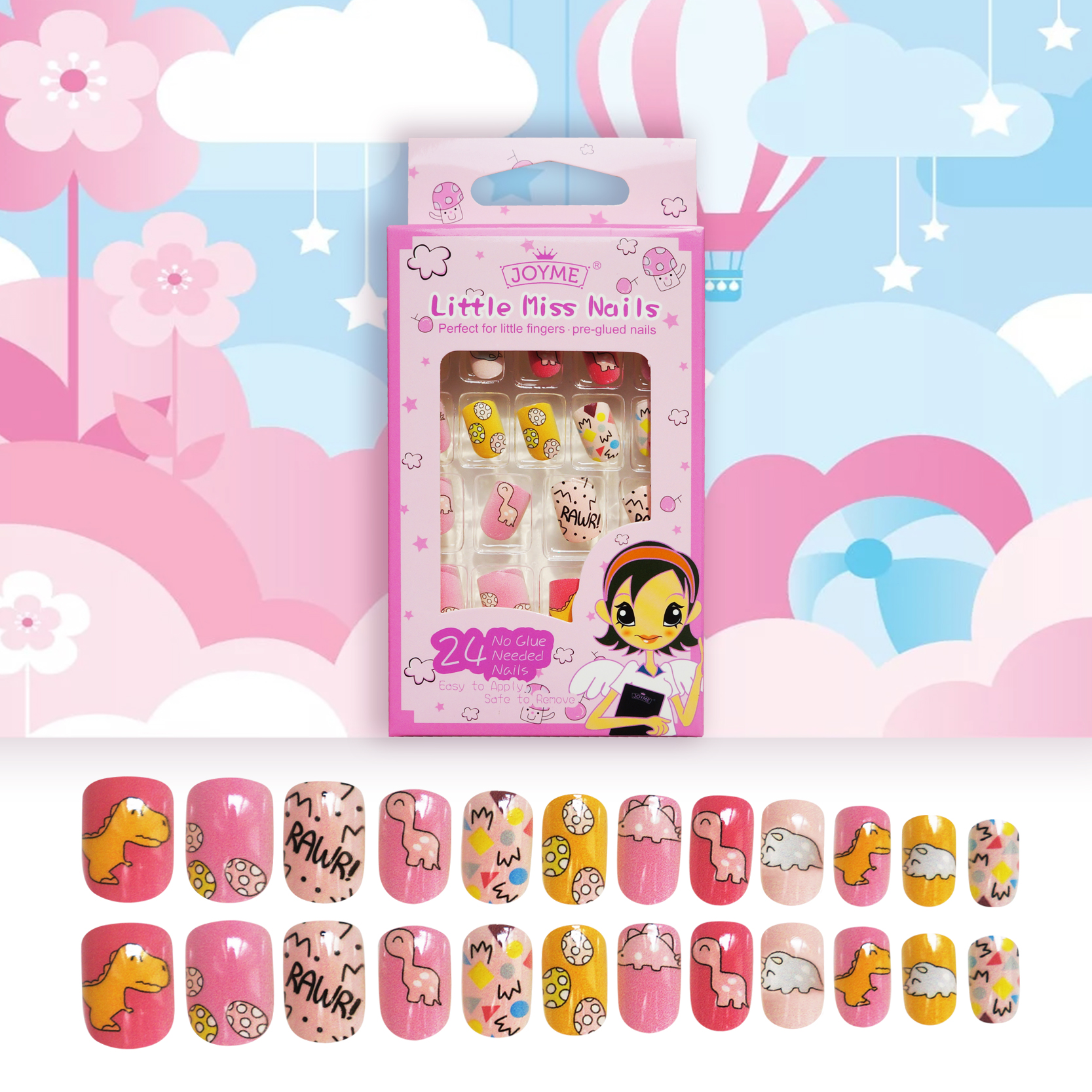 Fashion Children's Wearing Finished Nail Patch display picture 5