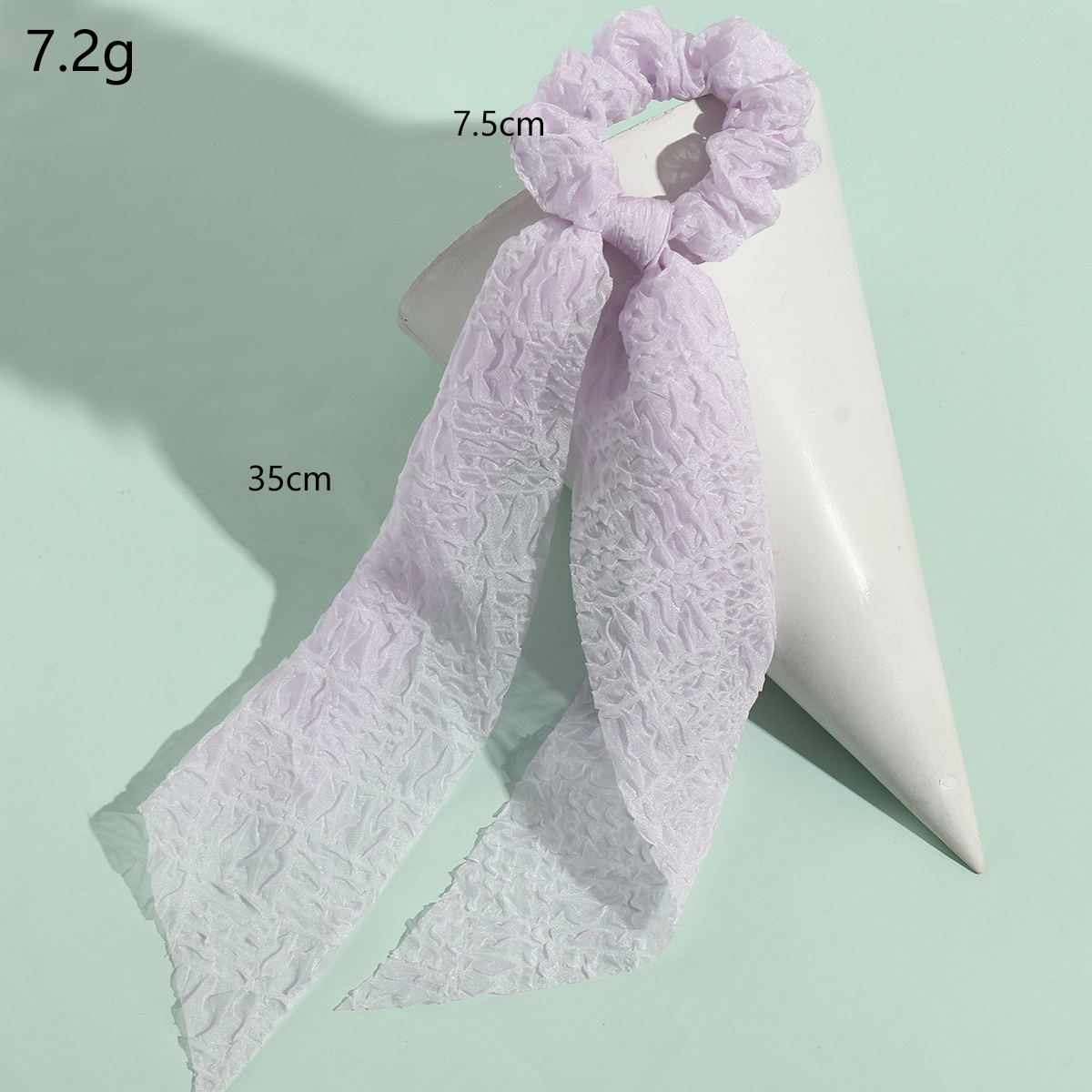 Fashion Fabric Elastic Bow Ribbon Hair Scrunchies display picture 2
