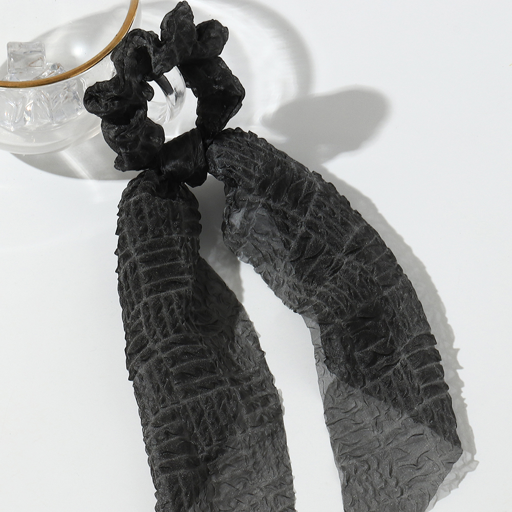 Fashion Fabric Elastic Bow Ribbon Hair Scrunchies display picture 16