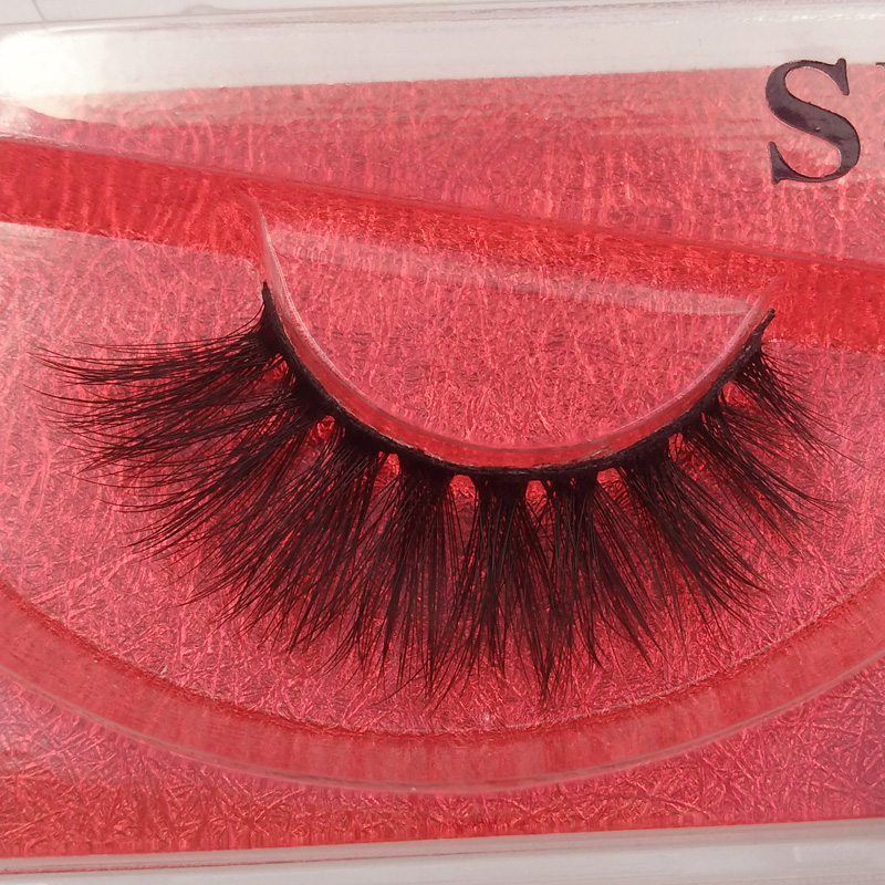 3d Mink False Eyelashes 1 Pair Of Natural Three-dimensional Multi-layer Eyelashes display picture 2