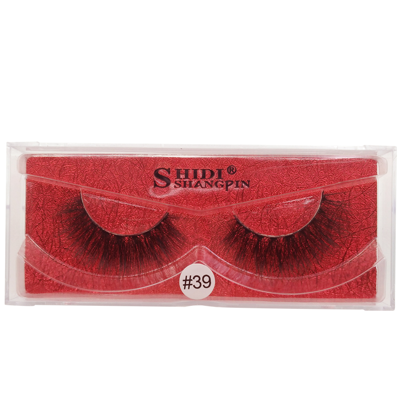 3d Mink False Eyelashes 1 Pair Of Natural Three-dimensional Multi-layer Eyelashes display picture 9