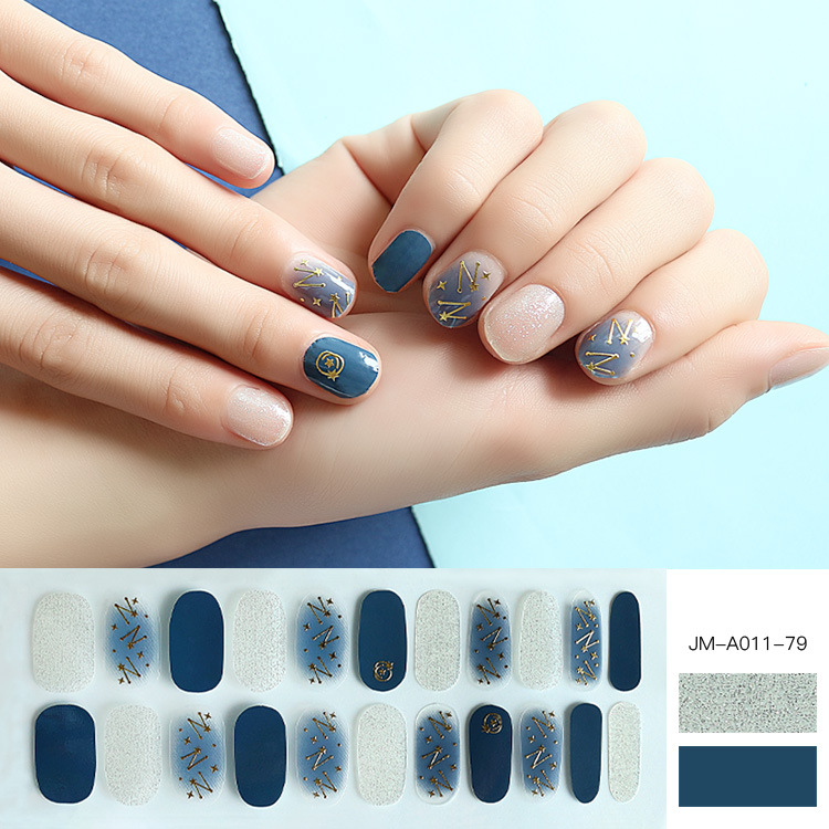 Nihaojewelry 22 Pieces Of Full Stickers Decorative Stickers Fruit Geometricgel Nail Stickers Wholesale display picture 18