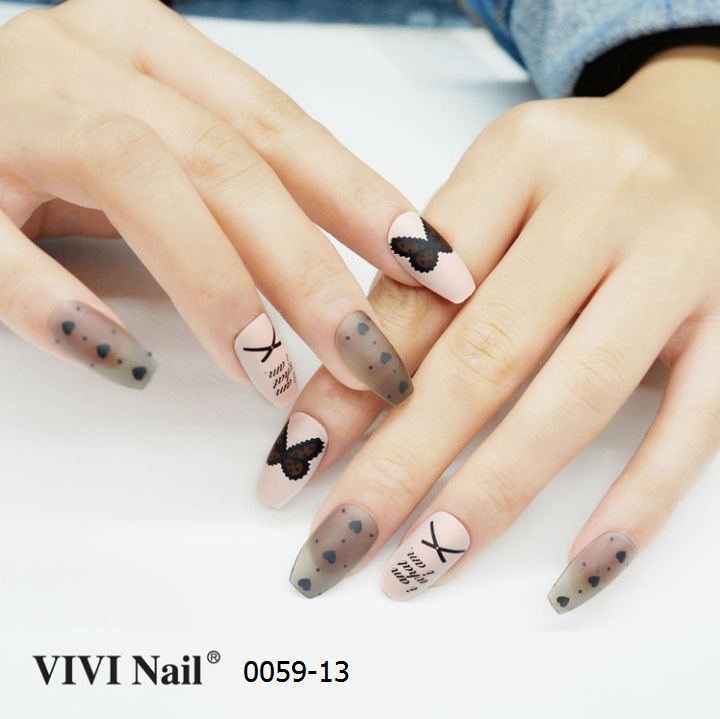 Nihaojewelry Finished Ballet Faux Ongles Patchs 24 Pièces Accessoires En Gros display picture 13