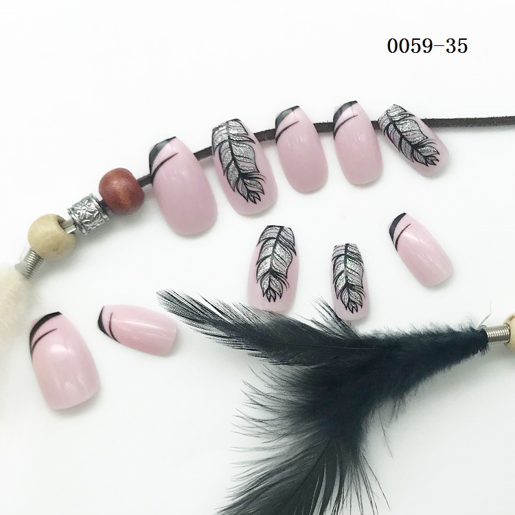 Nihaojewelry Finished Ballet Faux Ongles Patchs 24 Pièces Accessoires En Gros display picture 23