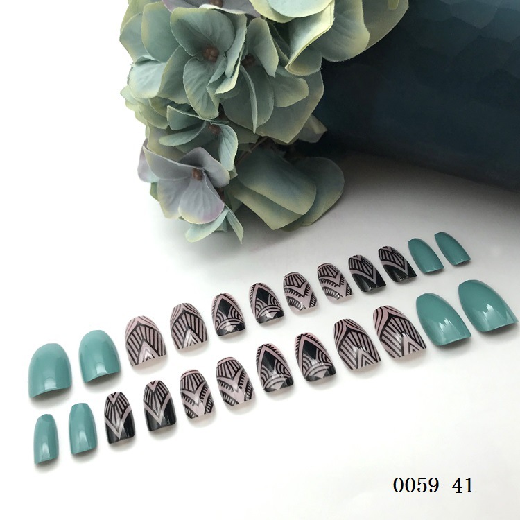 Nihaojewelry Finished Ballet Faux Ongles Patchs 24 Pièces Accessoires En Gros display picture 27