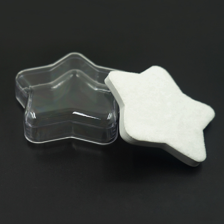 Wholesale Accessories Pentagram Nail Display Transparent  Empty Plastic Box Nihaojewelry display picture 3