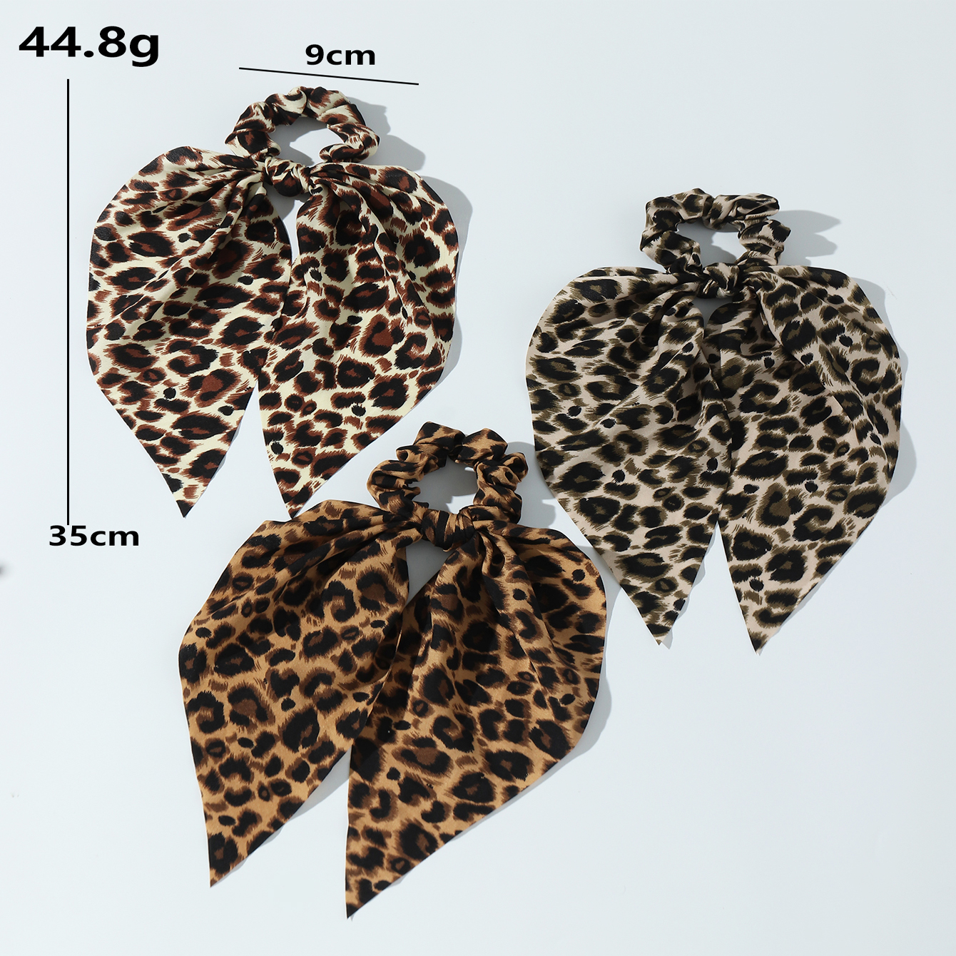 Nihaojewelry Wholesale Jewelry Retro Leopard Print Banding Hair Scrunchies display picture 3