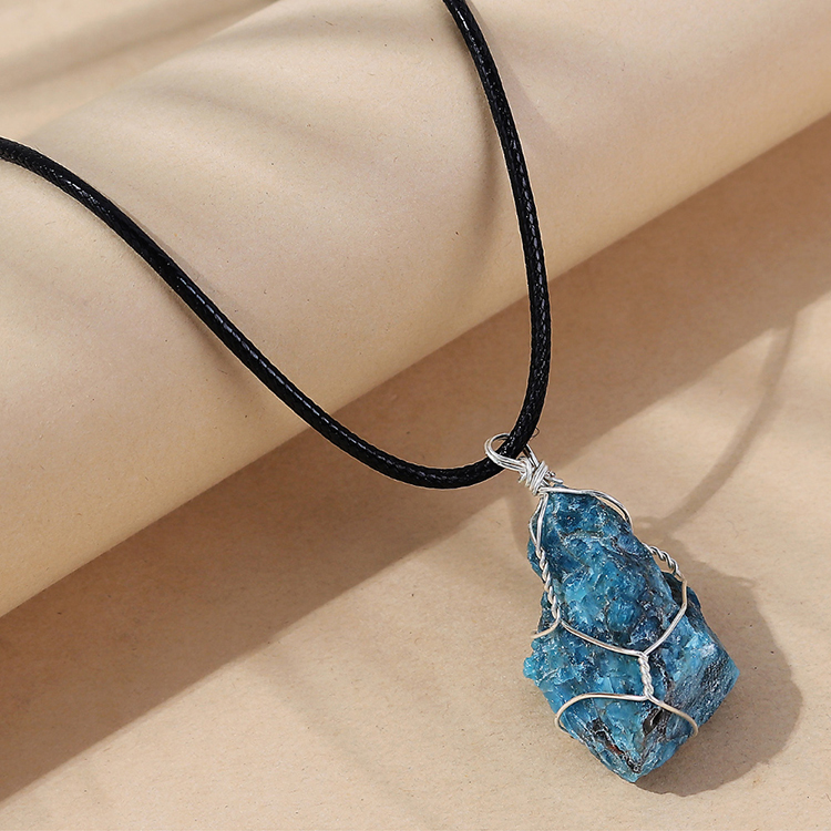 Wholesale Fashion Jewelry Creative Natural Stone Necklace Nihaojewelry display picture 1