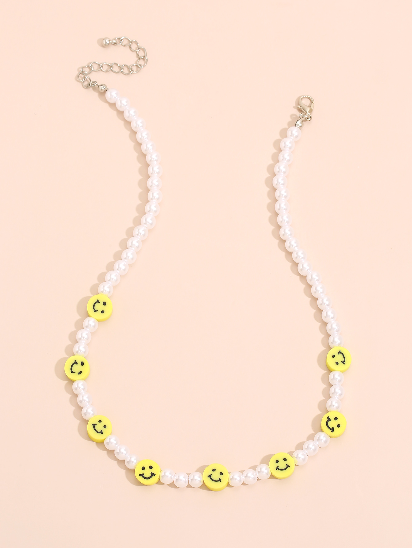 Collar De Perlas Sonriente Retro Coreano Al Por Mayor Nihaojewelry display picture 6