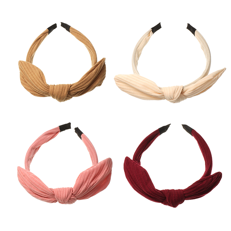 Wholesale Jewelry Solid Color Wide-brim Children's Headband Nihaojewelry display picture 5