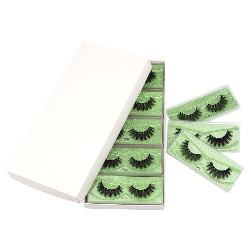 Nihaojewelry Color Base Card Mixed Natural False Eyelashes 10/20 Pair Set Wholesale display picture 13