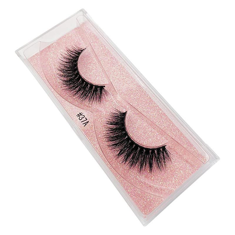 Nihaojewelry 1 Pair Of Real Mink Hair Natural Thick Eyelashes Wholesale display picture 26