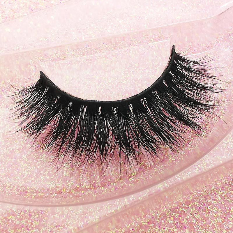 Nihaojewelry 1 Pair Of Real Mink Hair Natural Thick Eyelashes Wholesale display picture 27