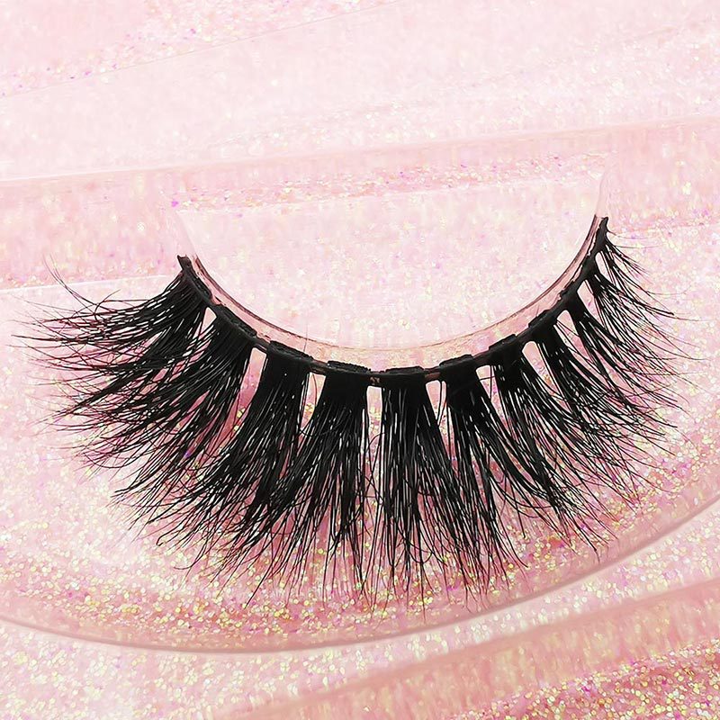 Nihaojewelry 1 Pair Of Real Mink Hair Natural Thick Eyelashes Wholesale display picture 30