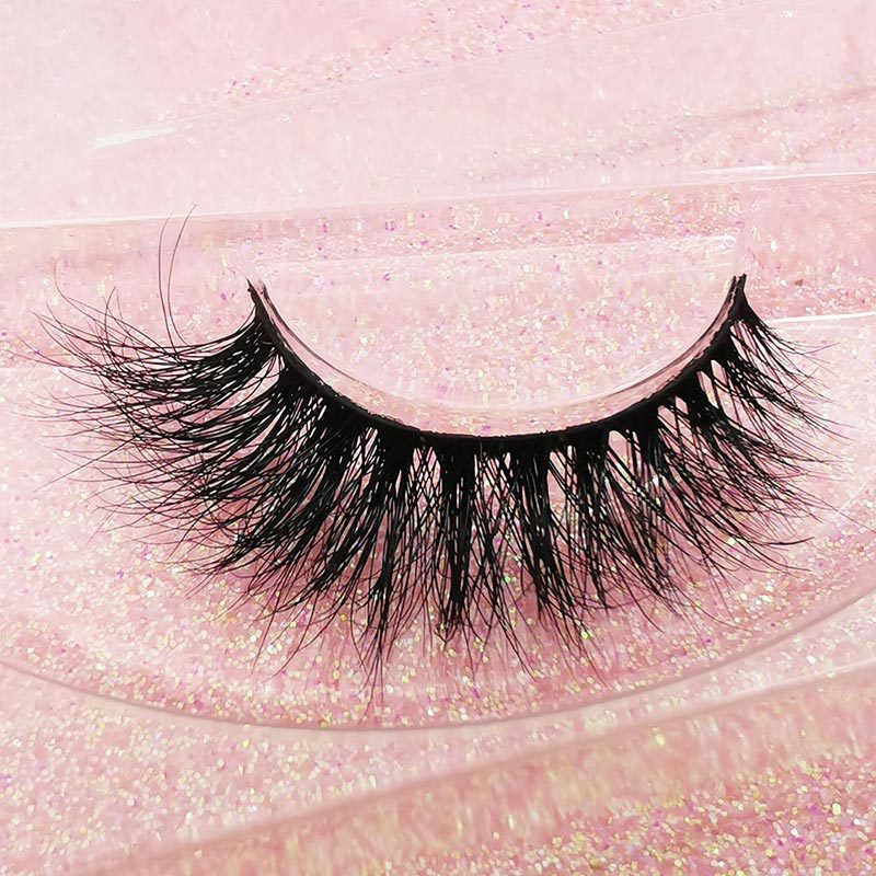 Nihaojewelry 1 Pair Of Real Mink Hair Natural Thick Eyelashes Wholesale display picture 36
