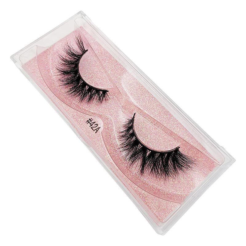 Nihaojewelry 1 Pair Of Real Mink Hair Natural Thick Eyelashes Wholesale display picture 40