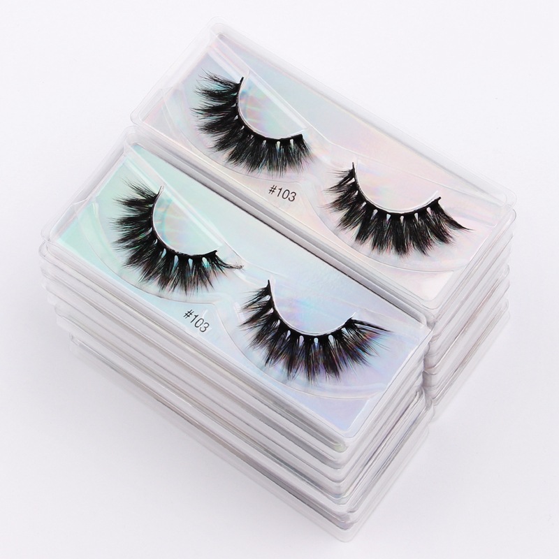 Nihaojewelry 10 Pairs Of 3d Natural Nude Makeup Eyelashes Mixed Set Wholesale display picture 24