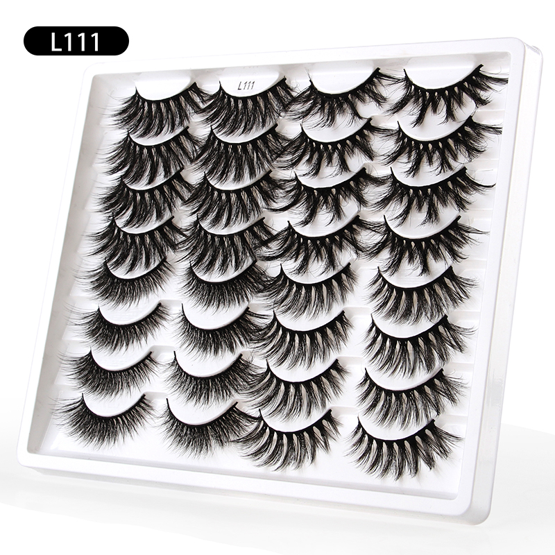 Nihaojewelry 16 Pairs Of Mixed Fluffy Exaggerated Eyelashes display picture 25