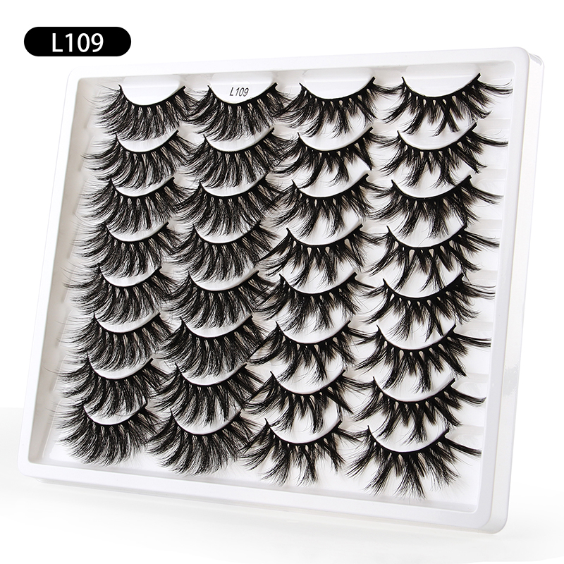 Nihaojewelry 16 Pairs Of Mixed Fluffy Exaggerated Eyelashes display picture 26