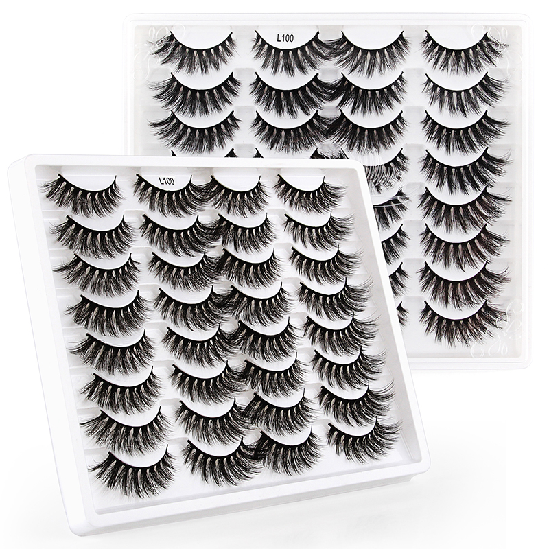 Nihaojewelry 16 Pairs Of Mixed Fluffy Exaggerated Eyelashes display picture 27