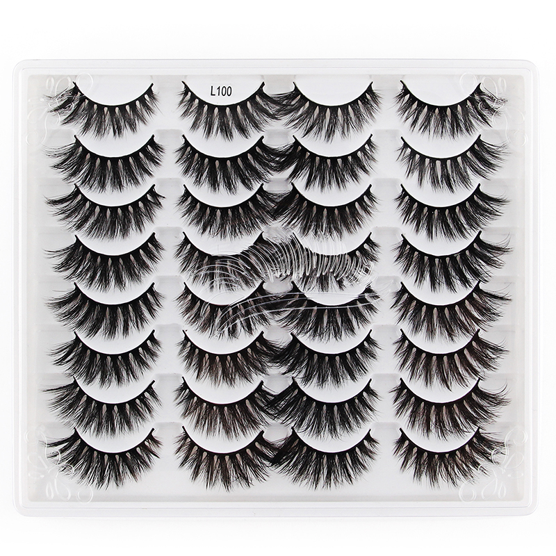 Nihaojewelry 16 Pairs Of Mixed Fluffy Exaggerated Eyelashes display picture 28