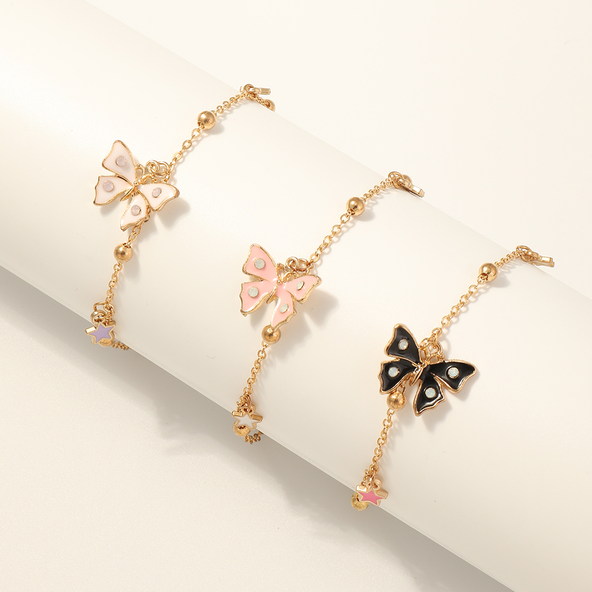 Vente En Gros Bracelet Pour Enfants Papillon Dessin Animé Bijoux Nihaojewelry display picture 1