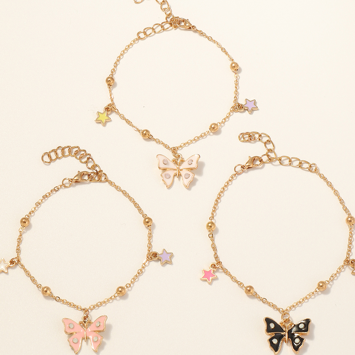 Wholesale Jewelry Cartoon Butterfly Children's Bracelet Nihaojewelry display picture 4