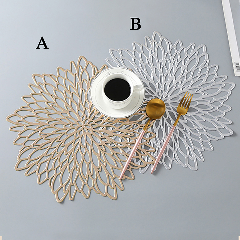 Creative Hollow Pvc Non-slip Placemat Wholesale Nihaojewelry display picture 1
