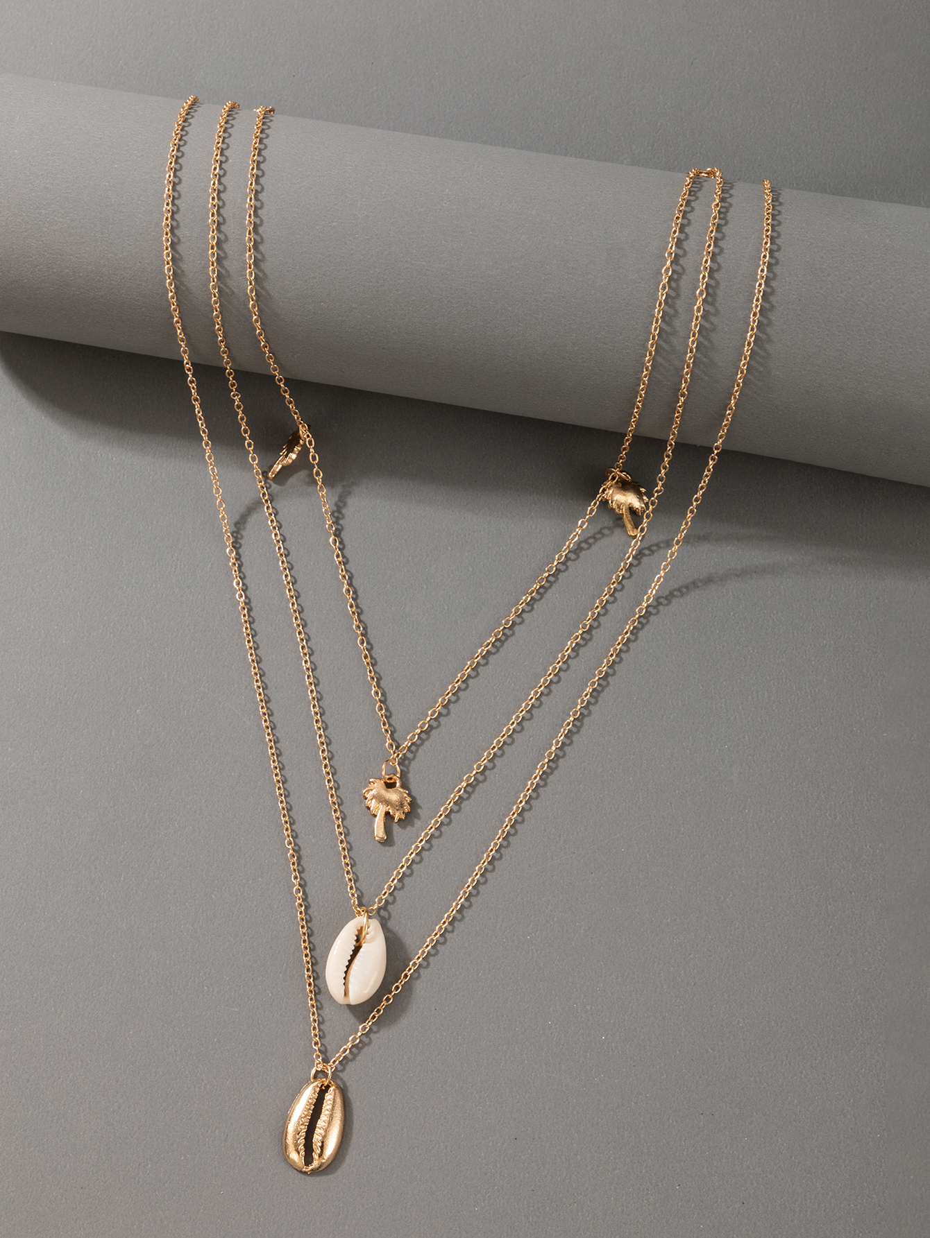 Mode Shell Star Kokosnuss Anhänger Mehrschichtige Halskette Großhandel Nihaojewelry display picture 4